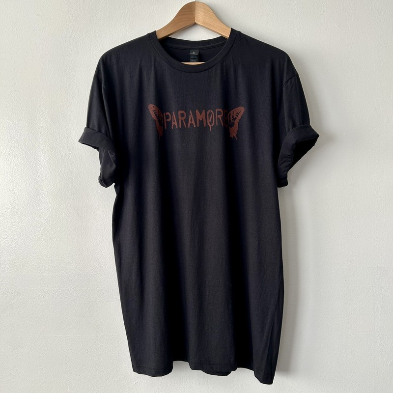Paramore T-Shirt 100% Lightweight Ringspun Cotton NEW Black Mens Unisex Fit S-XL