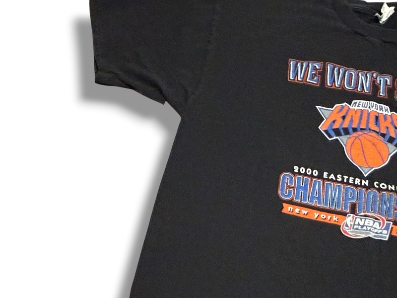 Vintage 2000 Champion New York Knicks XL Eastern Conference Championship T-Shirt gallery