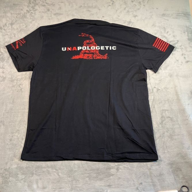 Grunt Style NWT GS5125-2XL Unapologetically 2A Men's Black T-Shirt gallery