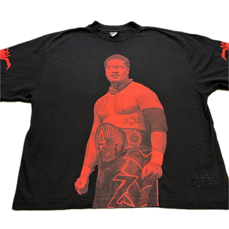 Westside Gunn 4th Rope Almighty Zilla Fatu Shirt Oversized Medium Samoa