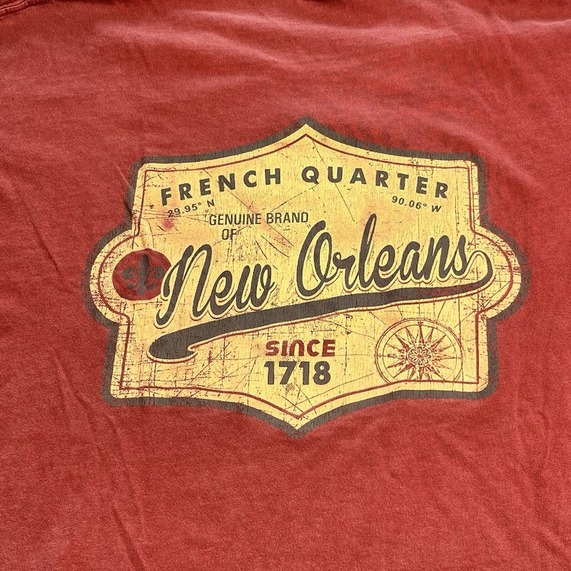 French Quarter New Orleans T shirt US Apparel Size M gallery