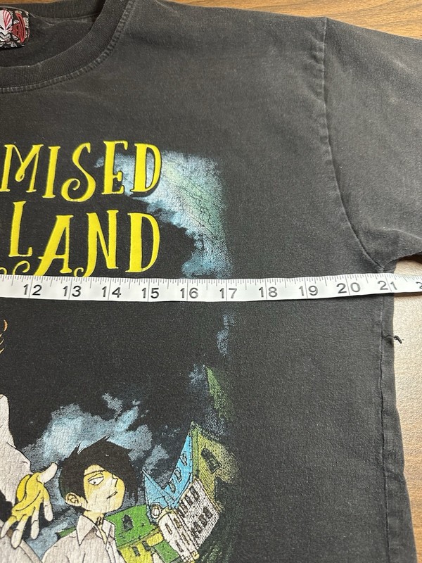 RARE The Promised Neverland Anime Manga Promo T Shirt Medium Vintage gallery