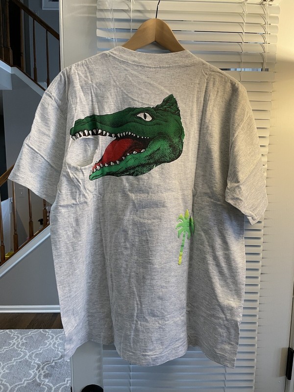Disney Vintage Florida Killer Wave 2 Sided Gator Bite T Shirt Single Stitch XL gallery