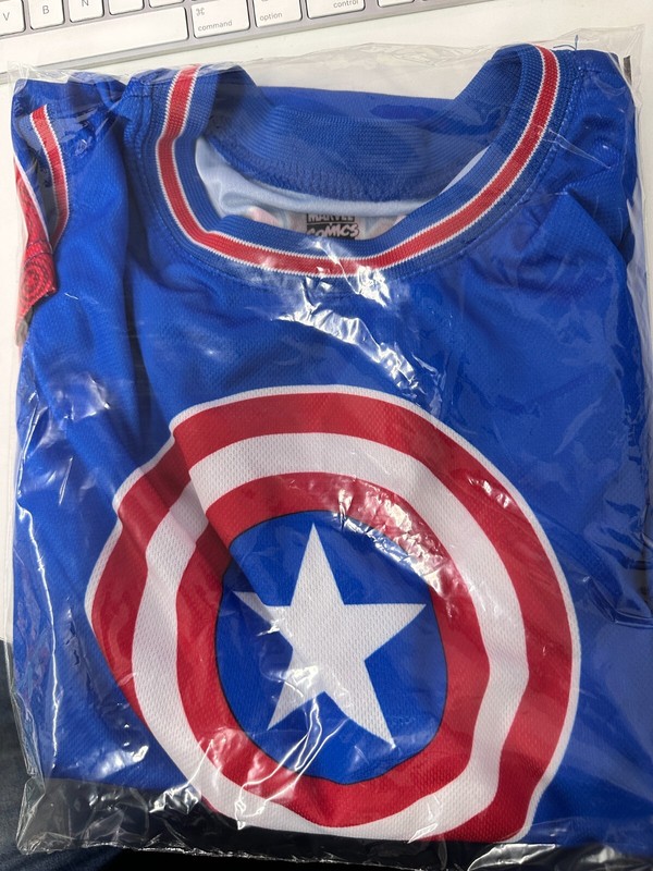 MARVEL COMICS CAPTAIN AMERICA #41 BASKETBALL JERSEY gallery