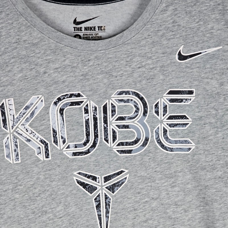 Nike Kobe Bryant Dri-Fit T-Shirt Gray Mamba Mens Athletic Fit Medium 644608-063 gallery