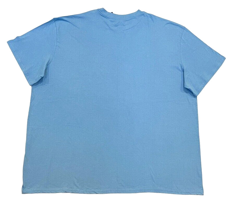 Champion Logo Crewneck Patch Pocket Athletic Gym Knit Tee T Shirt 5XL Big Tall gallery
