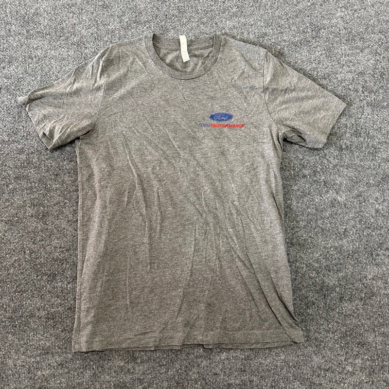 Ford T-Shirt Mens Size L Gray Ford Performance GT40 Racing Graphic Short Sleeve gallery