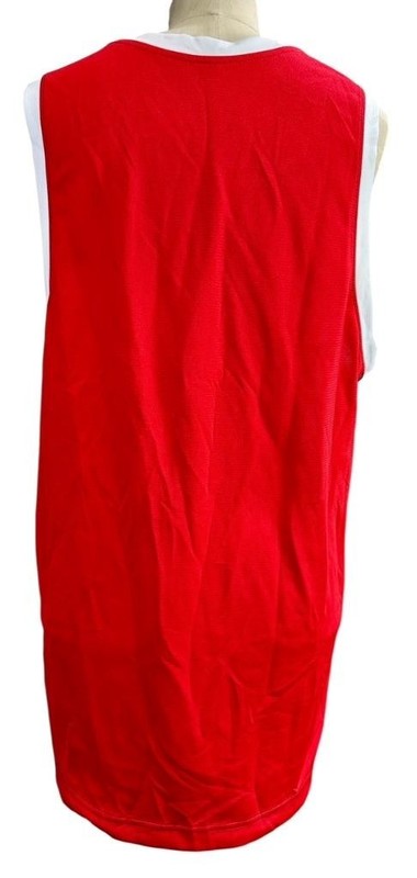NWT Nike Black/University Red/White Basketball Dri-Fit Jersey DA1041-011 Size M gallery