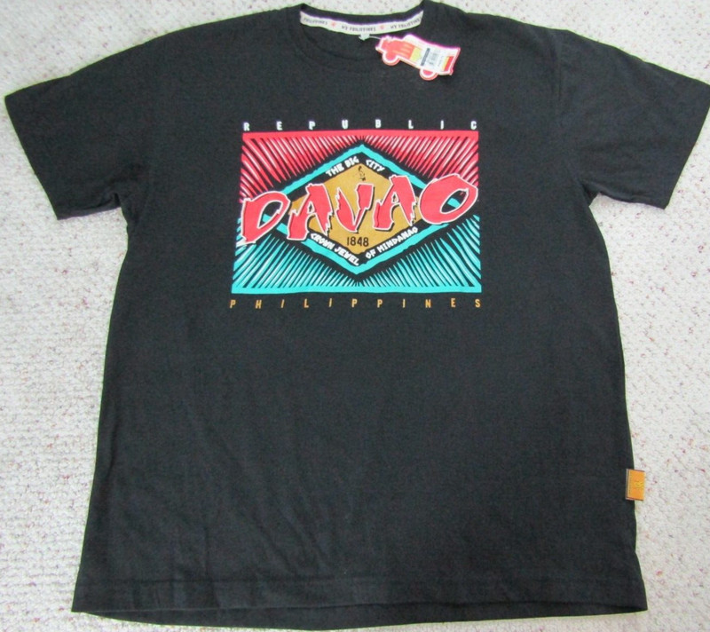 The BIG City DAVAO Crown Jewel of Mindanao My PHILIPPINES blak t-shirt men M NWT gallery