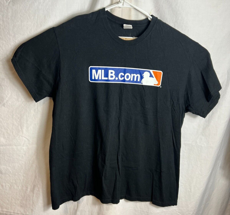 MLB.COM Major League Baseball Website T-Shirt Shirt Men XL Keya Tag USA MC150 SS
