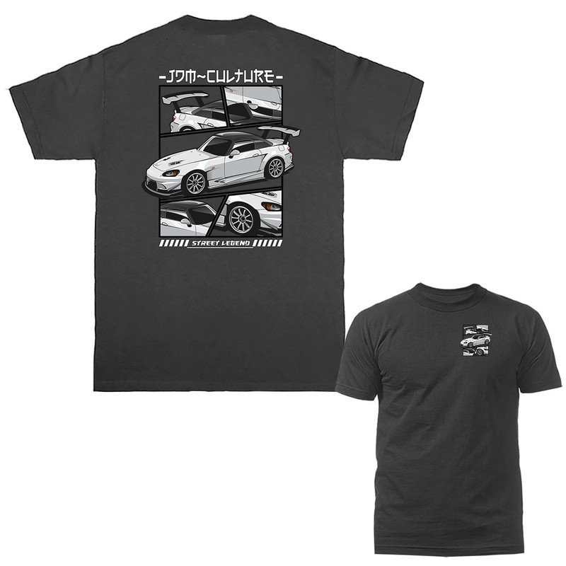 JDM Culture Street Legend Imported Tuned Custom Sports Car T-shirt