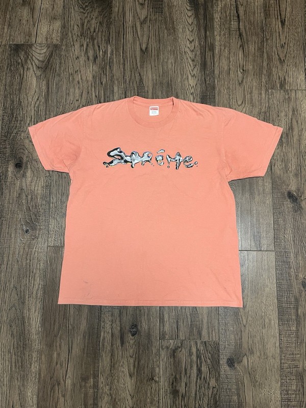 Supreme Liquid Metal Tee Terra Cotta FALL/WINTER 2018 Men’s Size Large USA