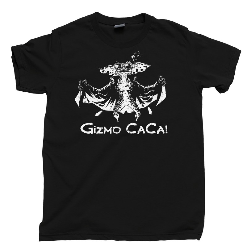 Gizmo Caca T Shirt Gremlins Dont Let It Get Wet Never Feed It After Midnight Tee
