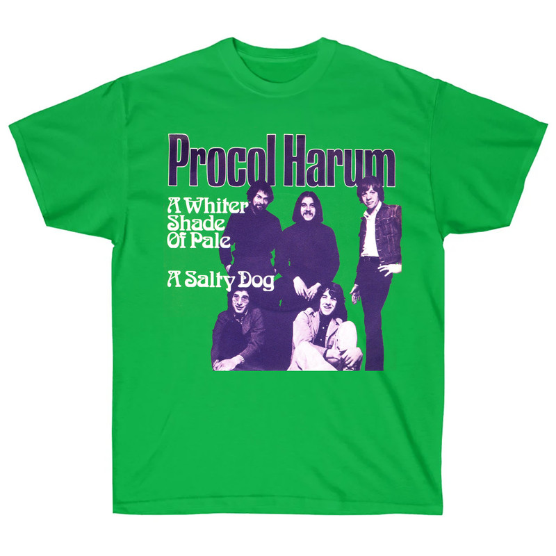 New Procol Harum A Whiter Shade of Pale Shirt Green Unisex Size S-5XL