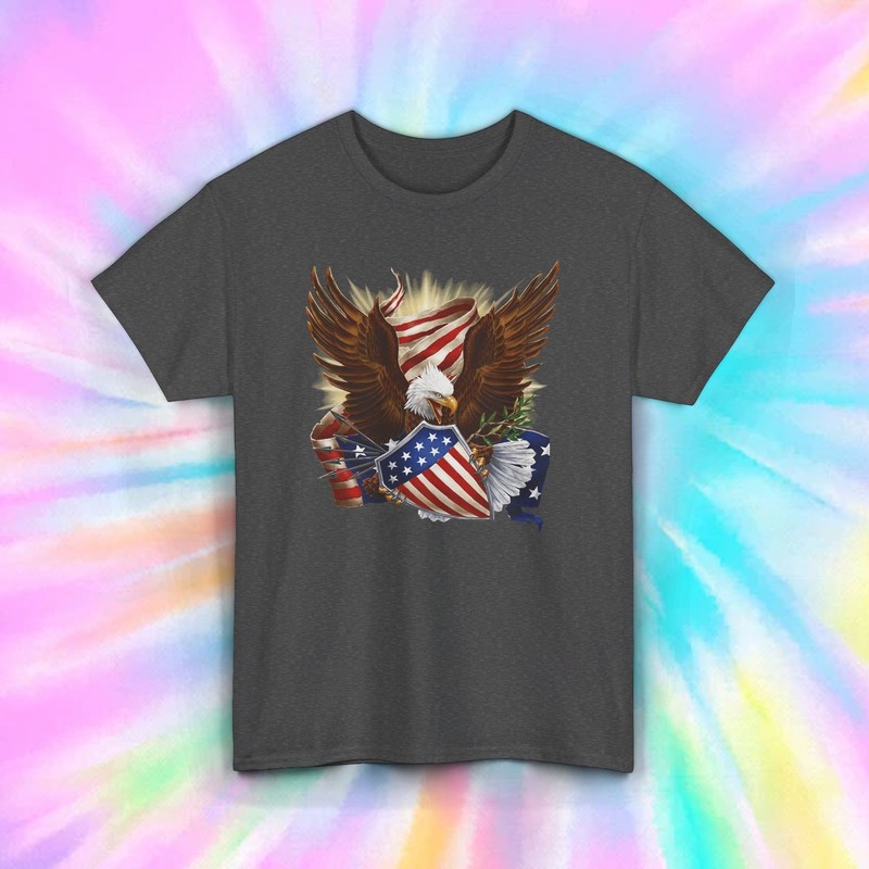 Patriotic Eagle Flag Tee | American Pride Shirt | USA Freedom Gift