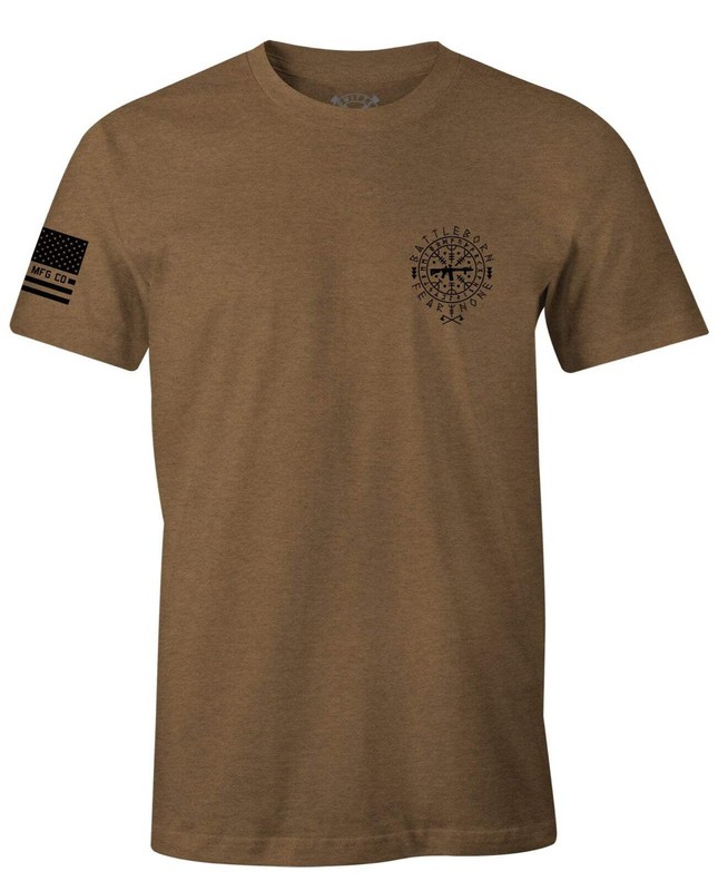 Howitzer Style Men's T-shirt Viking Wolf Military Grunt MFG gallery