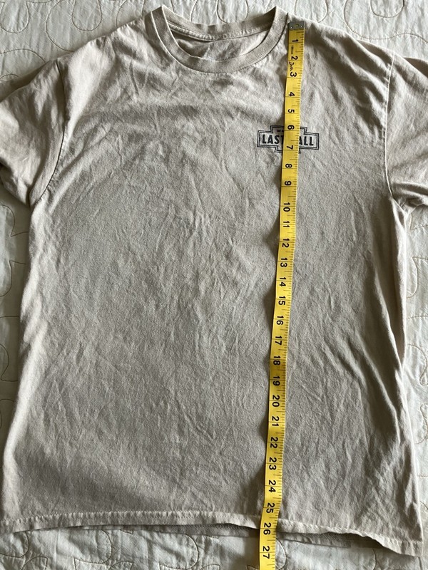 Last Call Co. TILLYS MENS SIZE MEDIUM TAN (Sand) T-Shirt At Least Dry Heat gallery