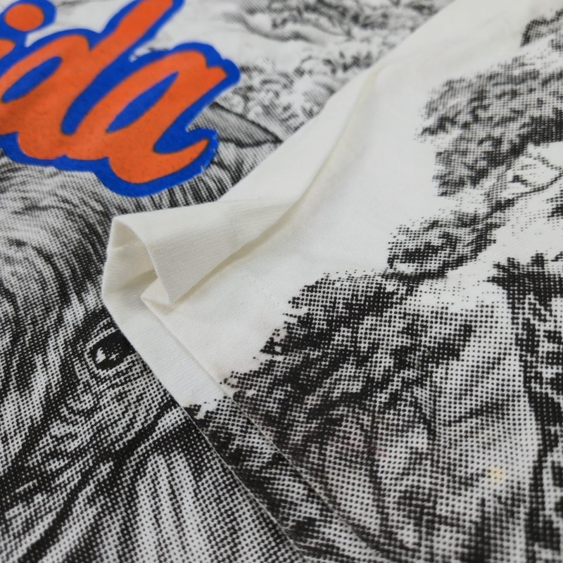 VINTAGE SINGLE STITCHED Men's XL Safari Jungle Double Sided Graphic AOP T Shirt gallery