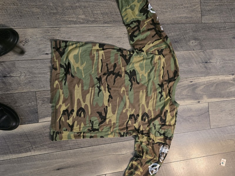 Suicideboys Men's L Camo Hip-hop Rap Streetwear Long Sleeve Logo G59 Y2K gallery