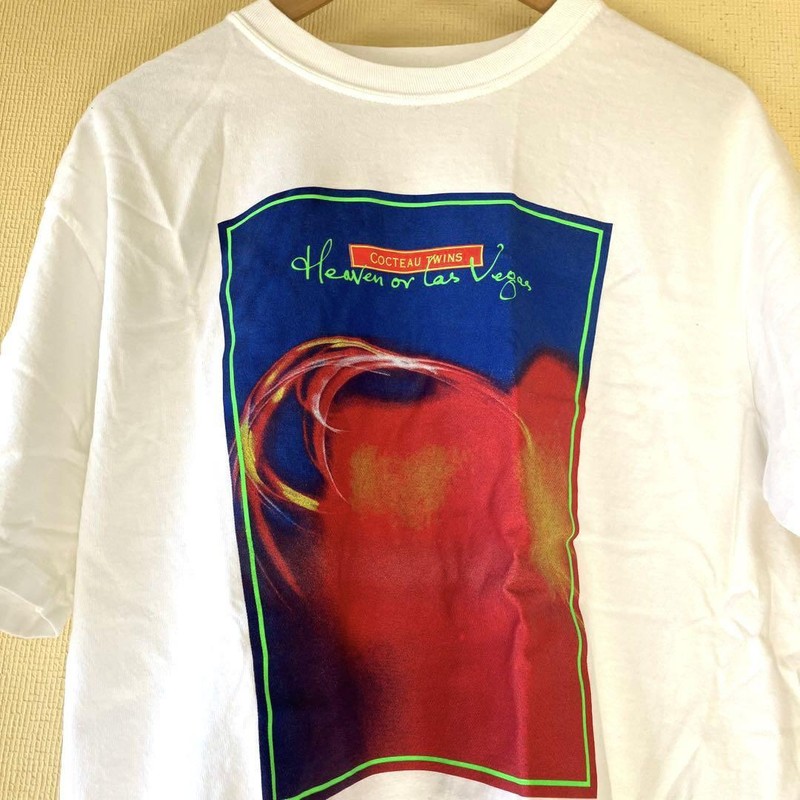 Cocteau Twins Heaven Or Las Vegas Albums White T shirt retro tee NH20058