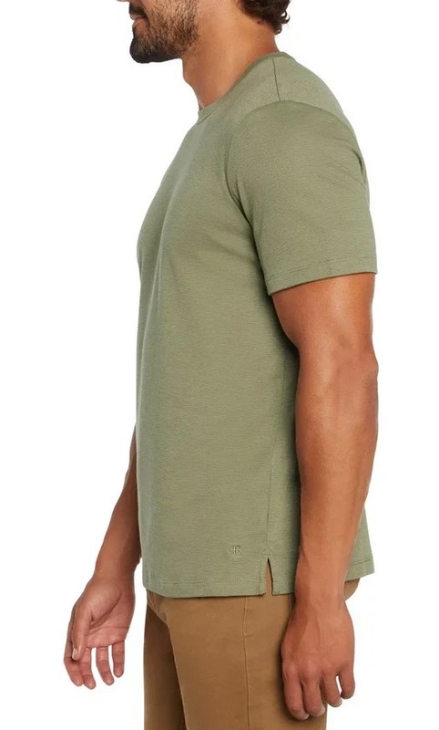 Banana Republic Men’s Luxe Touch Performance Tee, Green, Size S gallery