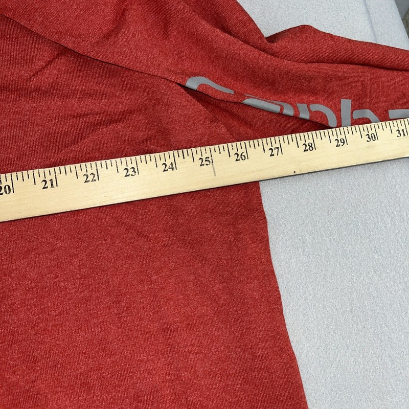CARHARTT Loose Fit Heavyweight Long-Sleeve Logo Sleeve Graphic Size XL-Tall gallery