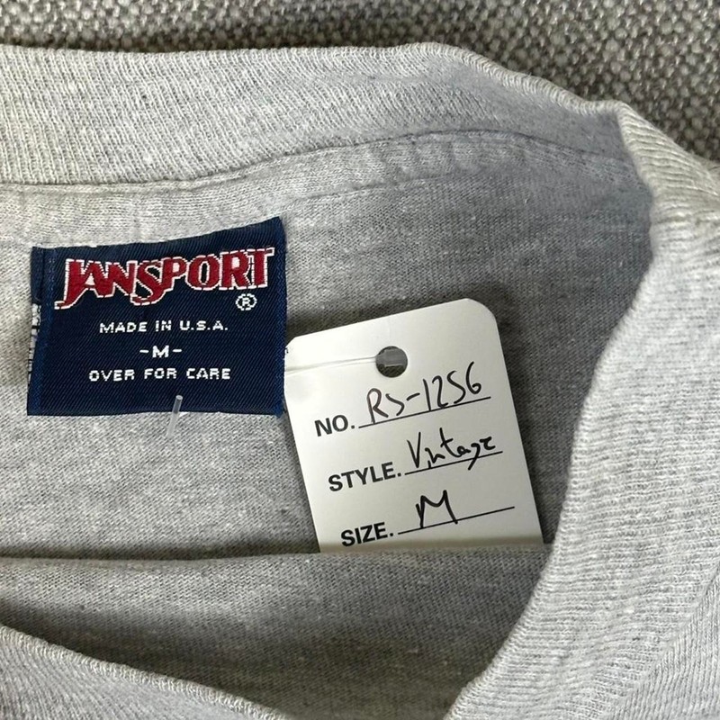 Vintage 90s Jansport Eagle Gray T-shirt gallery
