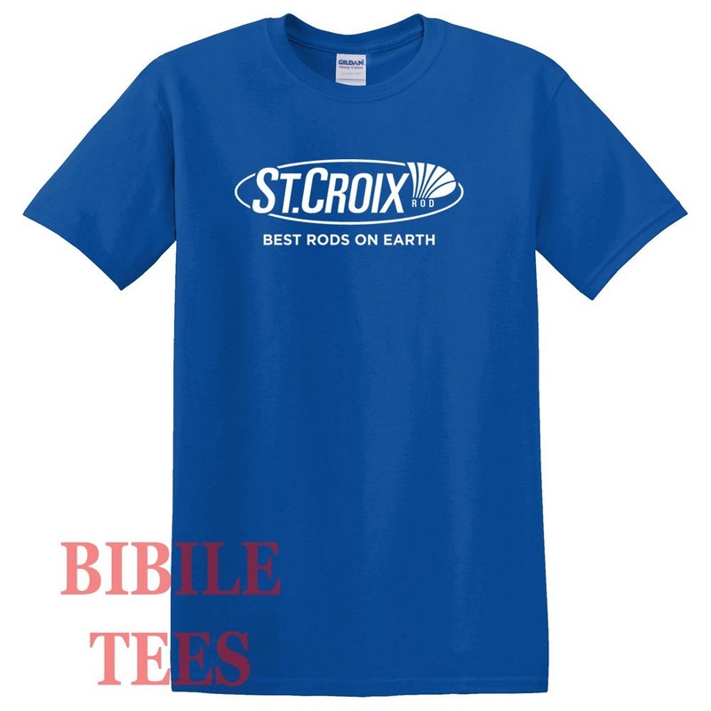 St. Croix Fishing Rods Men’s Blue Size S to 5XL