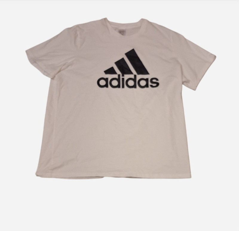 adidas Badge of Sport Tee Men’s T-Shirt – White Size XXL