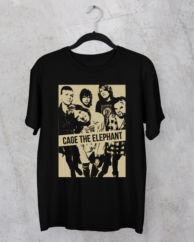 Cage the Elephant band black T-shirt Unisex All sizes S to 5Xl XA1163