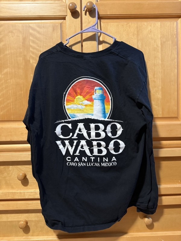 Vintage Cabo Wabo Cantina Long Sleeve T Shirt | Size XL