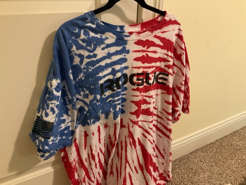 Rogue Tie-Dye American Flag T-Shirt 3X