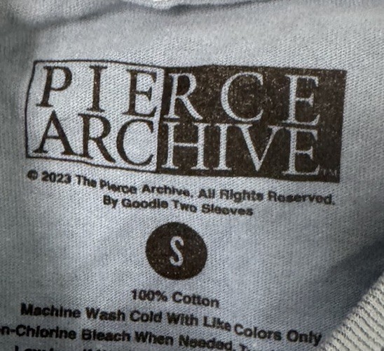 Pierce Archive Green Van Gogh STARRY NIGHT RHÔNE T- Shirt Men’s Size SMALL gallery