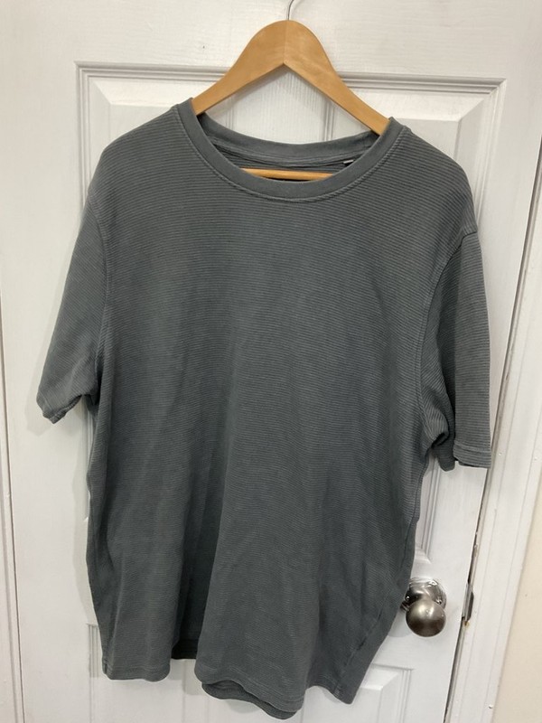 Common People Grey Textured T-Shirt