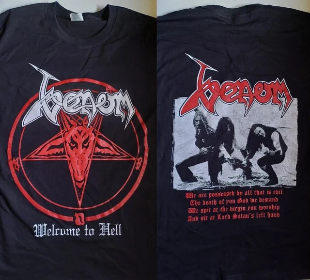 welcome to hell Venom Band 2-Sided Shirt Unisex All Size