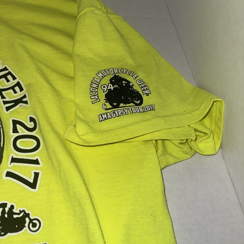 Laconia 94th 2017 Motorcycle Rally Size 2XL And Harley Davidson, Damaged Read D gallery
