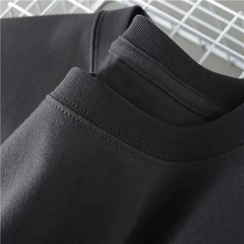 Men T-shirts Fitness Bodybuilding Cotton Shirt Oversized Rag Gym Sport Muscle. gallery