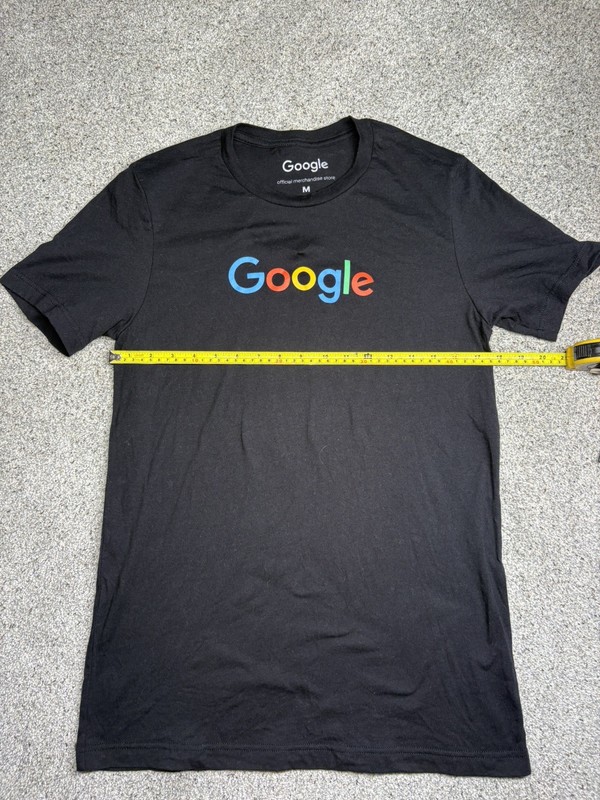 Google Shirt Mens Medium Black Official Merchandise Store Logo Tee gallery
