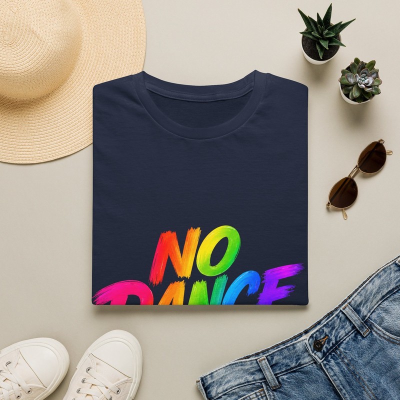 No Dance rainbow brushstroke T-Shirt