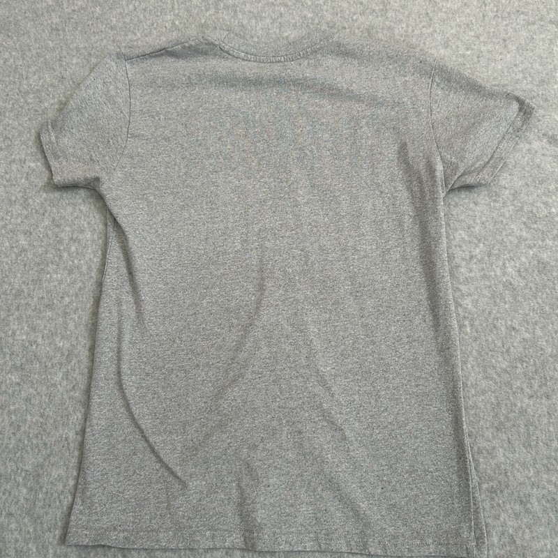 Brisco Brands T-Shirt Men's Small Gray Unathletic Department Graphic Tee Crew gallery