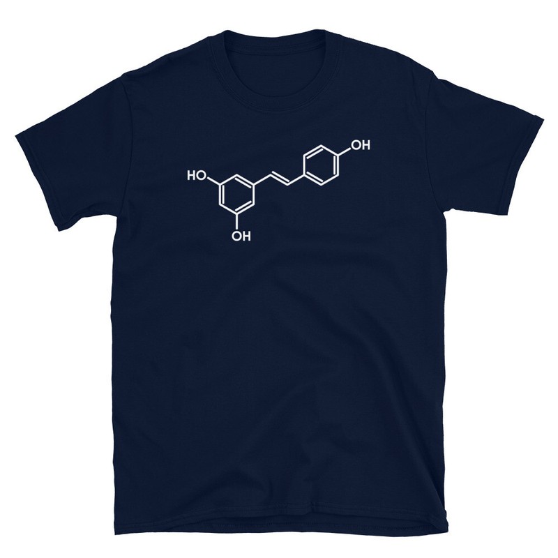 Red Wine Tasting Chemistry Molecule Resveratrol Short-Sleeve Unisex T-Shirt