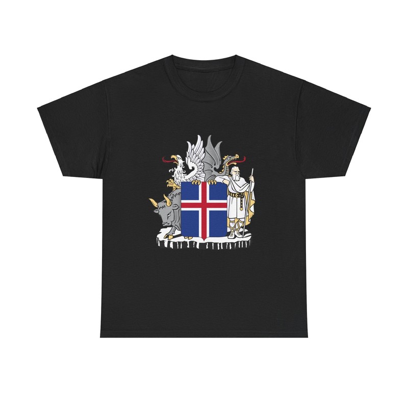 Coat of arms of Iceland – T-Shirt