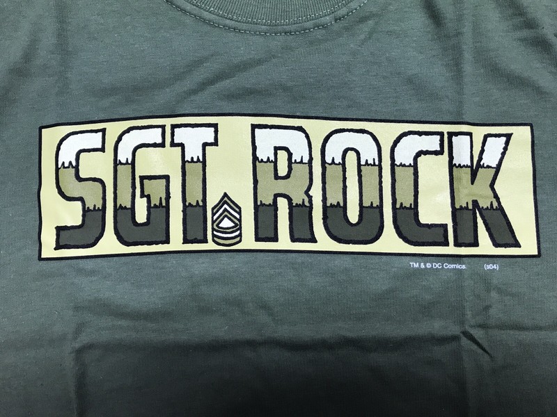 Vintage Sergeant Rock T-shirt Army War DC Comics Small Shirt Graphitti Designs