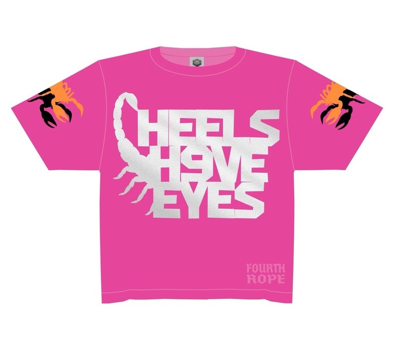 Westside Gunn 4TH ROPE GxFR Limited Edition “HEELS HAVE EYES 9” T-shirt Large