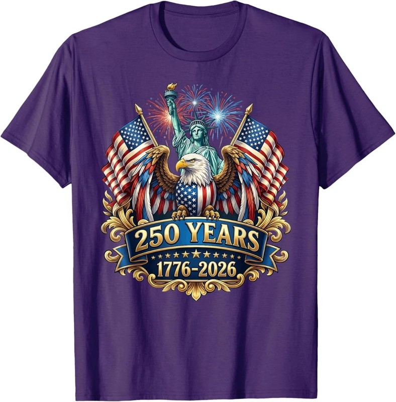 250th Anniversary USA 250 Year America Patriotic 4th of July T-Shirt gallery