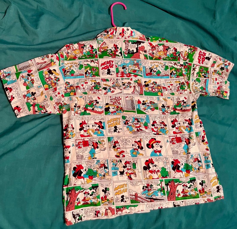 Sunday Comics Mickey Mouse shirt-extra small gallery
