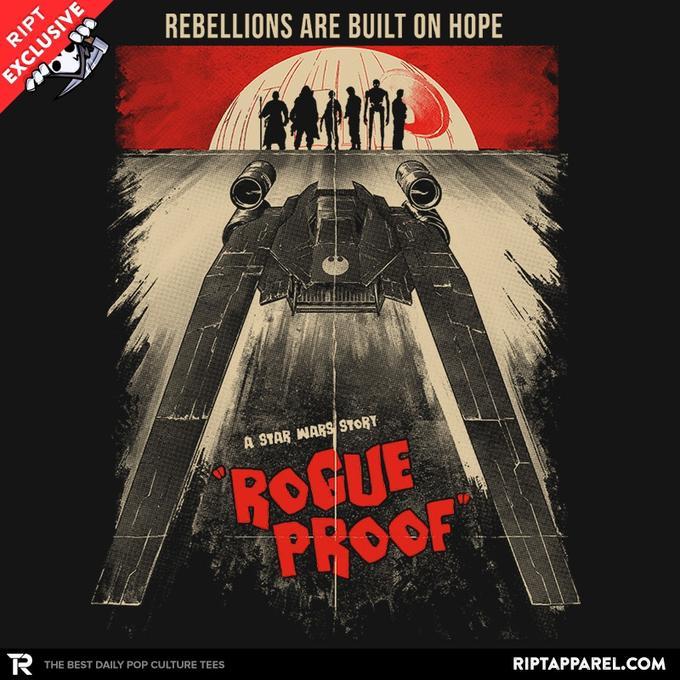 STAR WARS Rogue One Jyn Erso Cassian K-2SO Rebels Tarantino Mens T-Shirt MEDIUM
