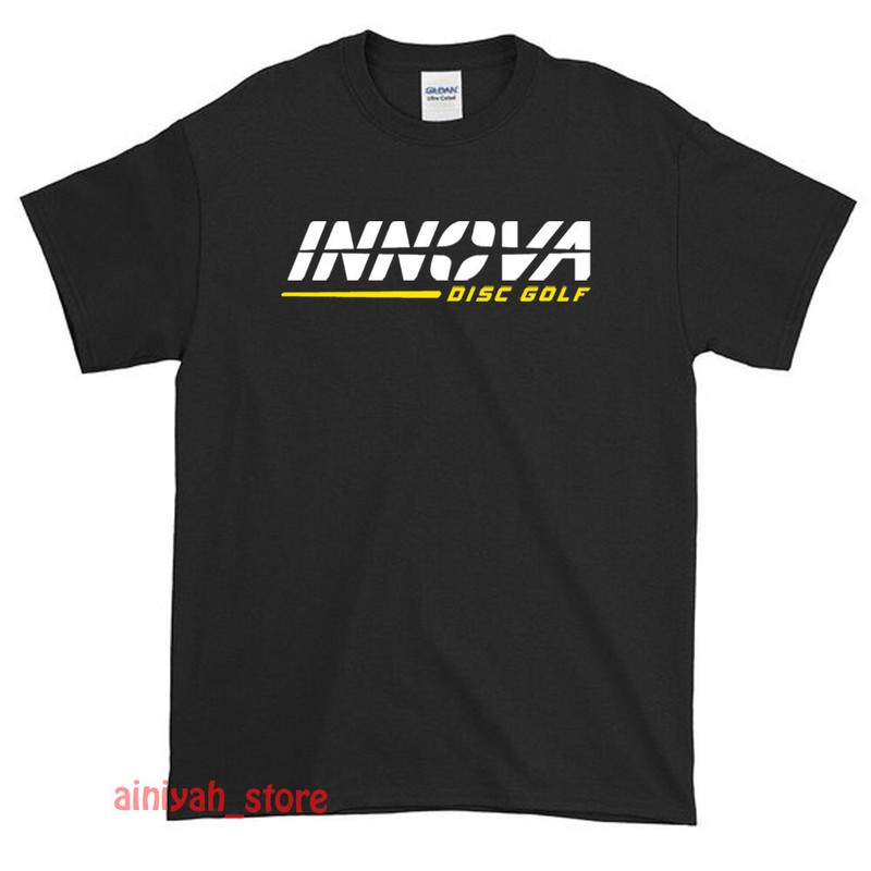 New Shirt Innova disc golf Logo Men’s Funny T-Shirt USA Size S-XXL