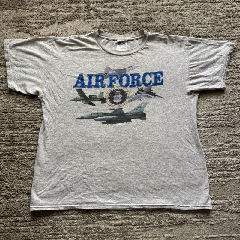 Vintage 90s Tultex United States Air Force Tee Men’s XL Military USAF Jets USA
