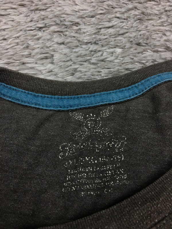 Faded Glory Pocket Tee Shirt Mens Size 3XL Gray Blue Short Sleeve gallery
